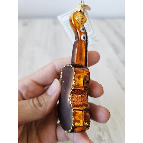 Old world OWC violin guitar musical band glass ornament Xmas tree - Picture 7 of 10